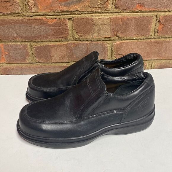 RED WING Steel Toe Slip-On Electrical Hazard Black Leather Loafer 6646 Size 7.5 main image 6